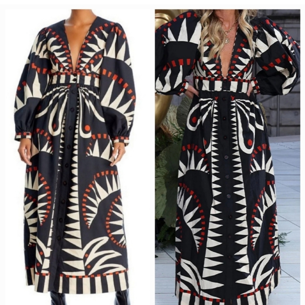 Farm Rio Coconut Groove Maxidress
